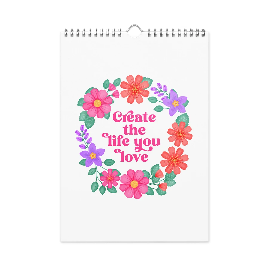 Vibrant Floral Motivational Quotes Calendar product image (4)