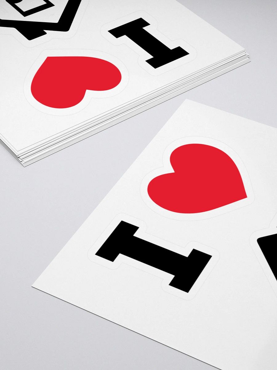 I Love House Music Vinyl Sticker Pack product image (4)