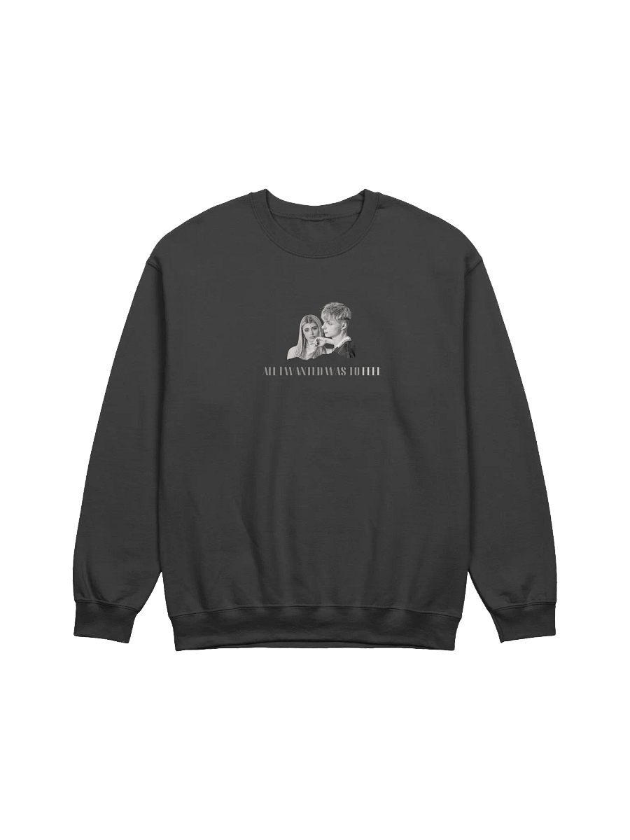 'ALL I WANTED WAS TO FEEL' Sweater (Black) product image (2)