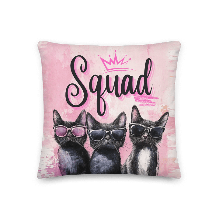 The Fur Squad: Decorative Pillow product image (1)