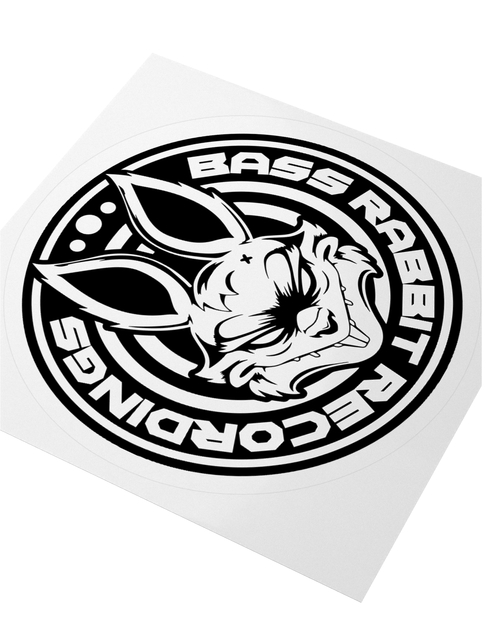 Bass Rabbit Sticker (1) product image (3)