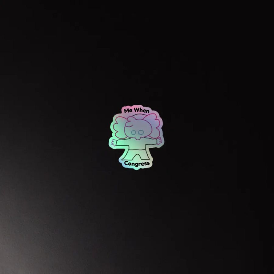 Goober Congress | Holographic Sticker product image (2)