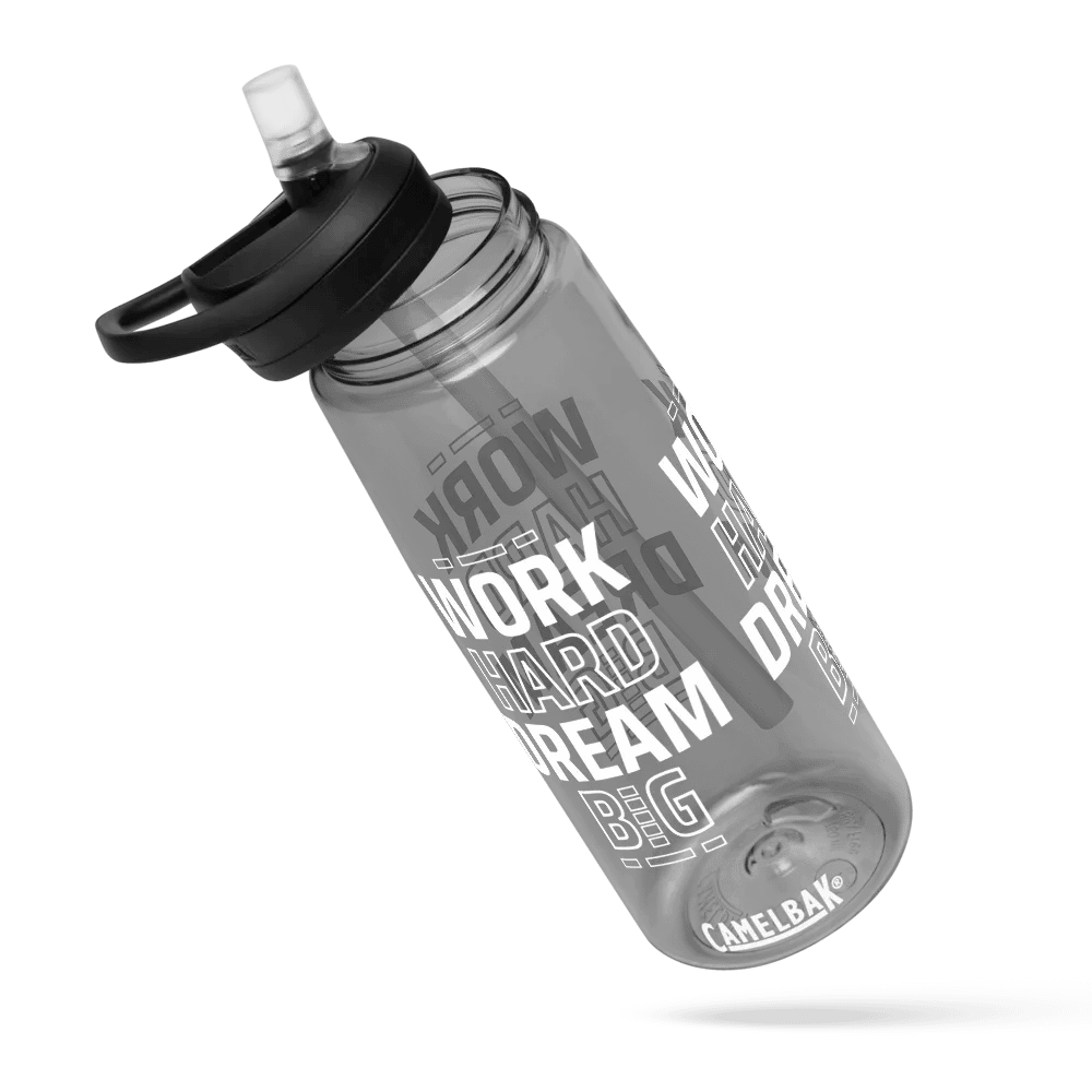 Work hard, Dream big | Sports water bottle product image (6)
