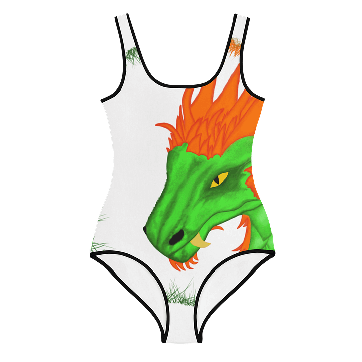 Fiery Dragon All-Over Youth Swimsuit product image (1)