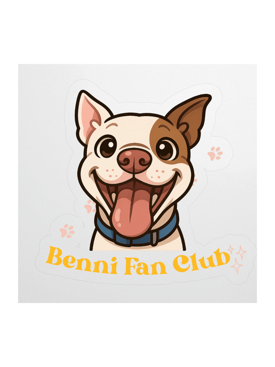 Benni Fan Club Sticker product image (1)