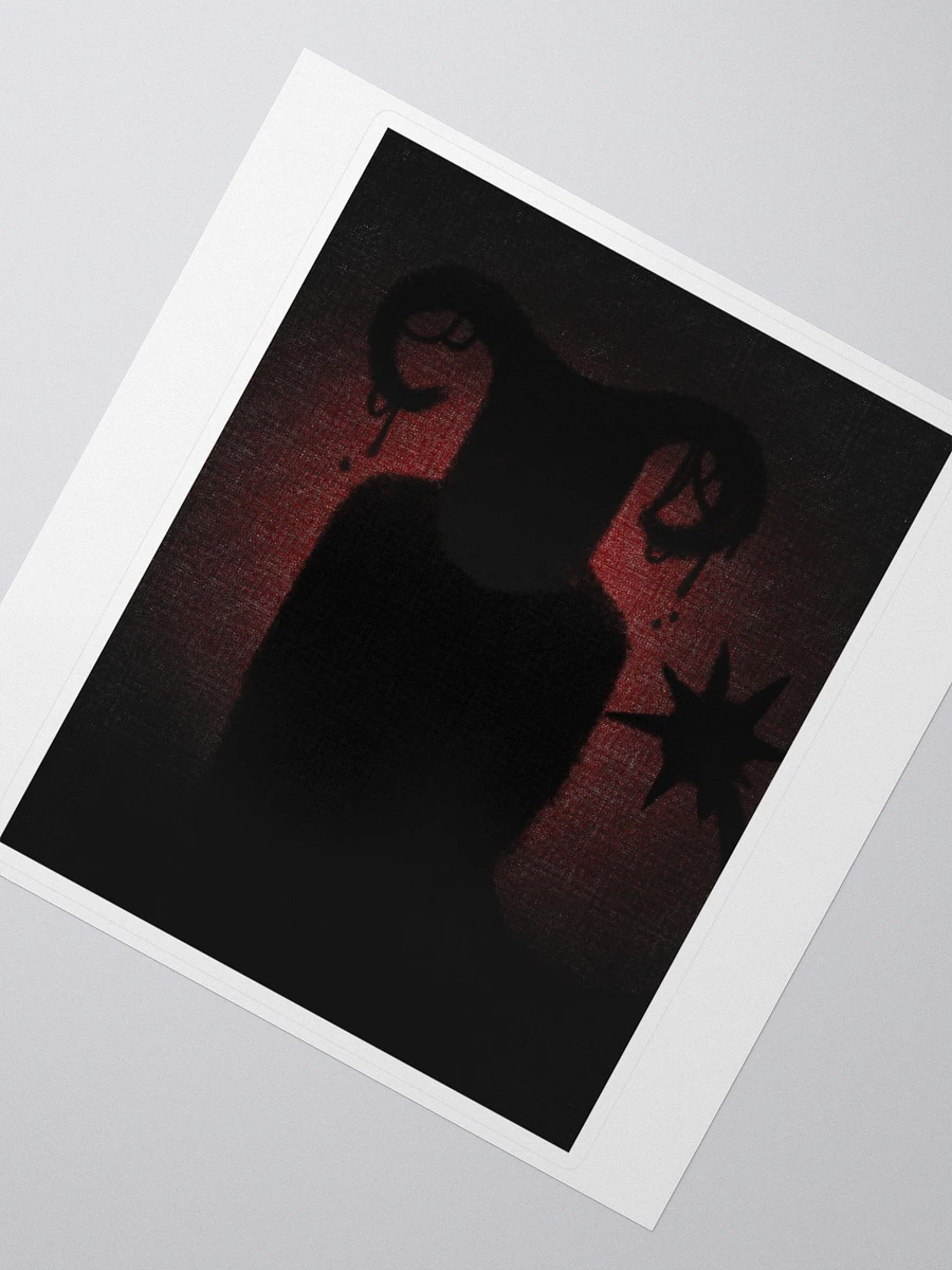 Nightmare Entity Depiction Sticker 2 Red product image (2)