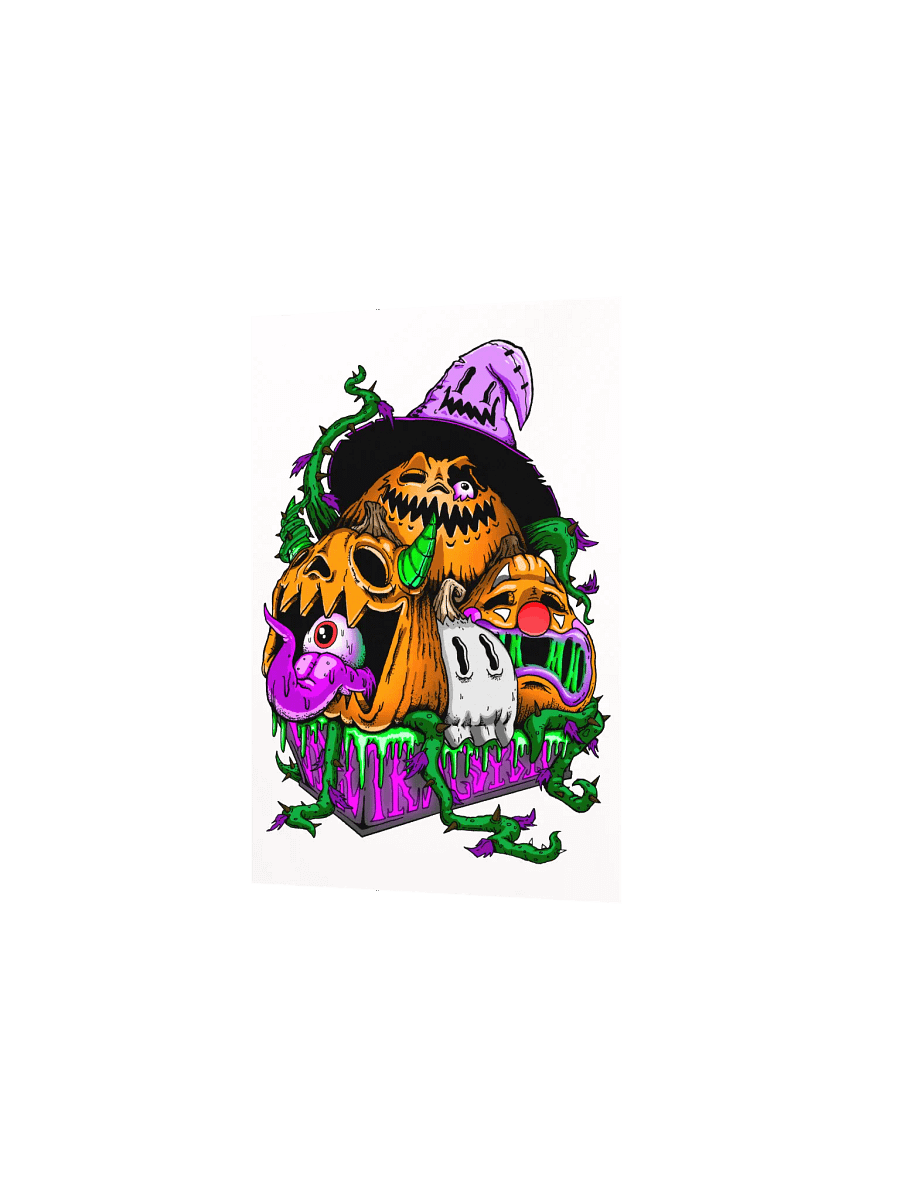 Pumpkin Monster Print product image (3)