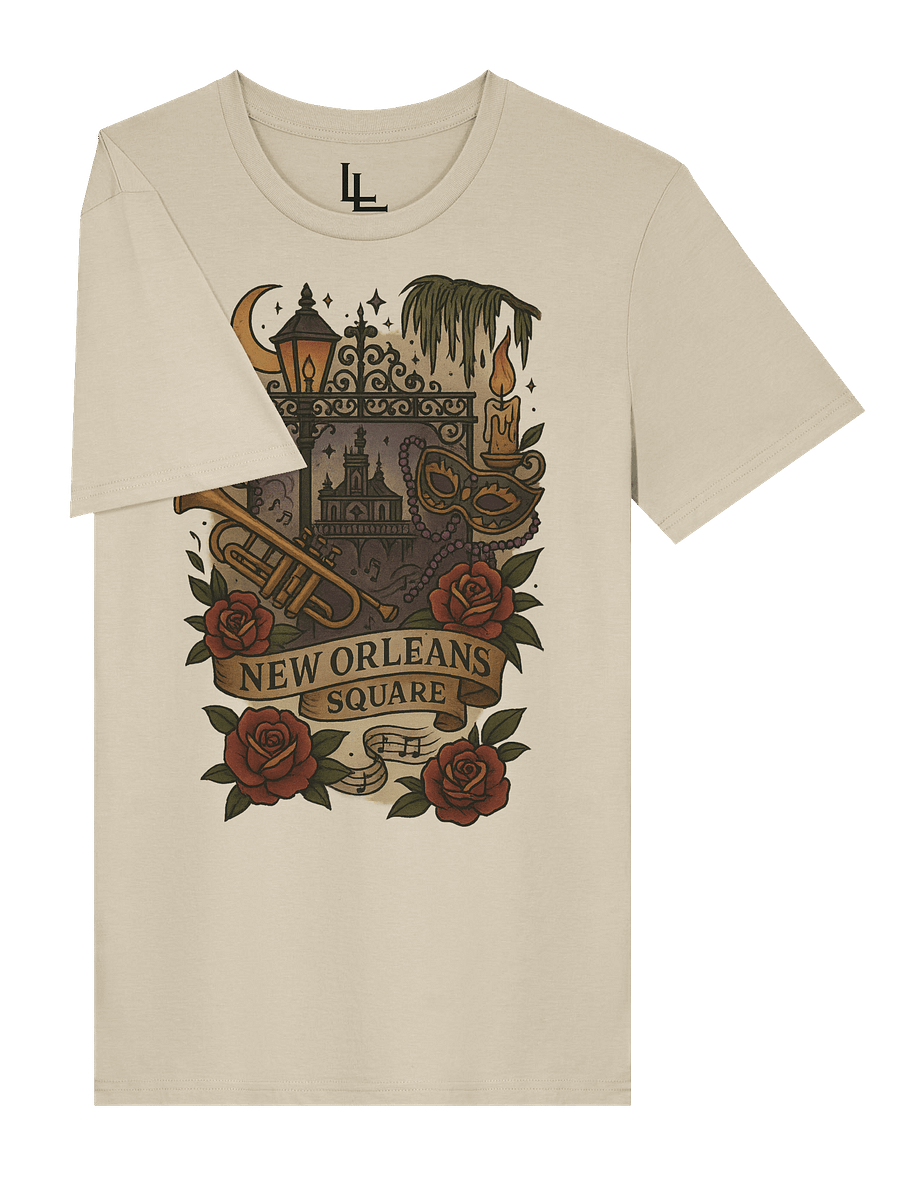 Neo-Traditional New Orleans Square Tee product image (3)