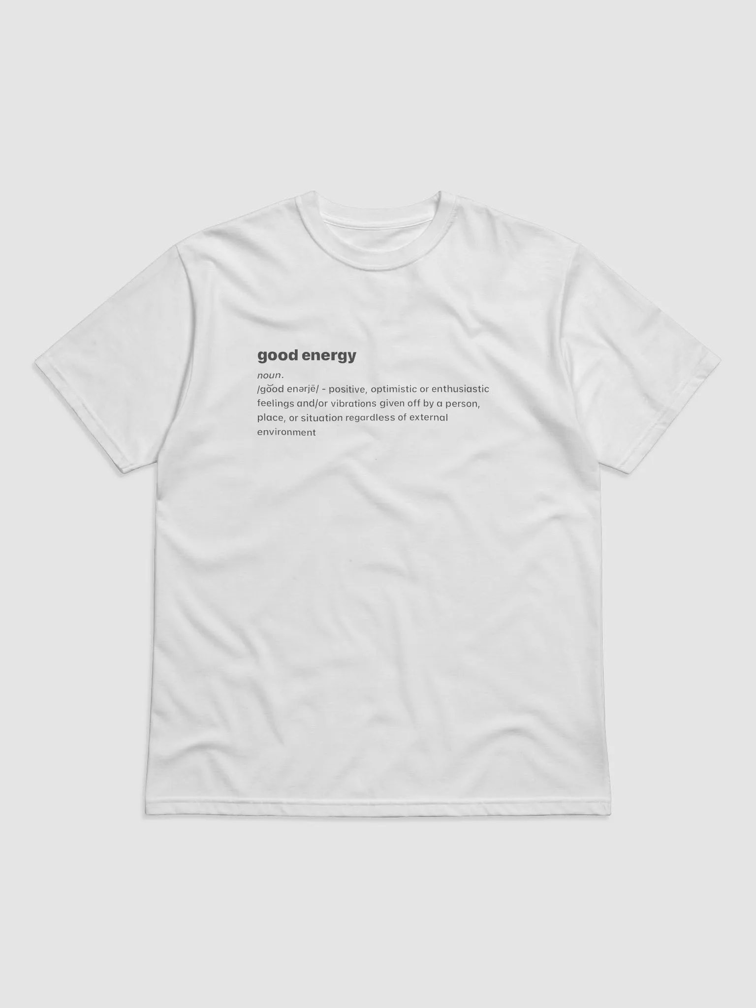 white energy defined tee product image (1)