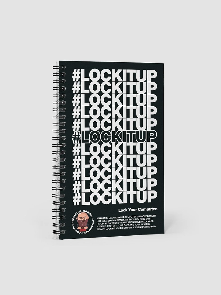 #LOCKITUP - Notebook (Black) product image (1)