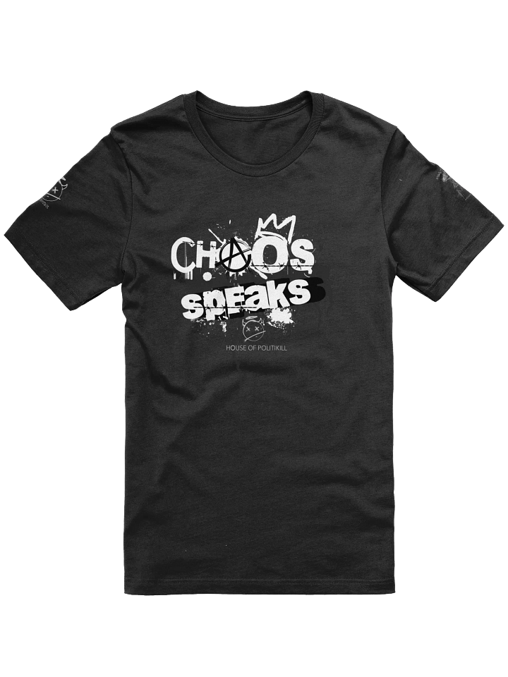 Chaos Speaks Graffiti Tshirt - Bella+Canvas Streetwear Tee - Rebellious Statement Shirt product image (1)