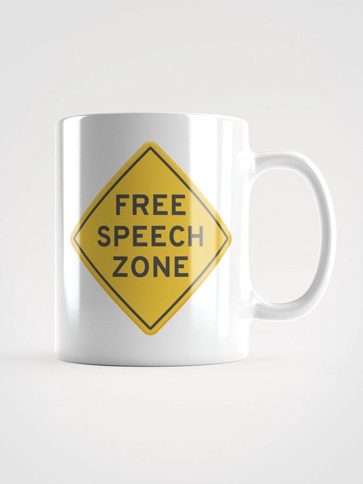 Free Speech Zone - White Mug product image (1)
