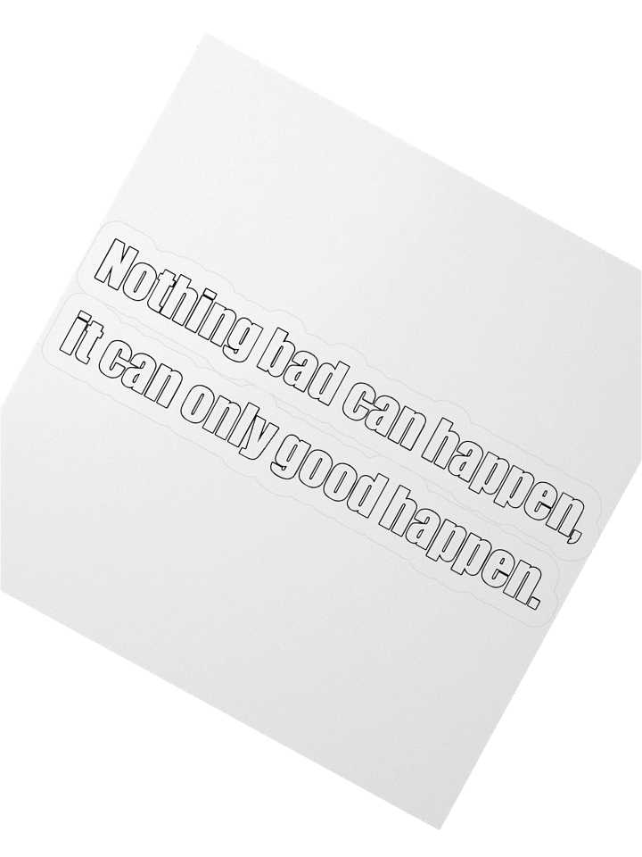Only Good Sticker product image (2)