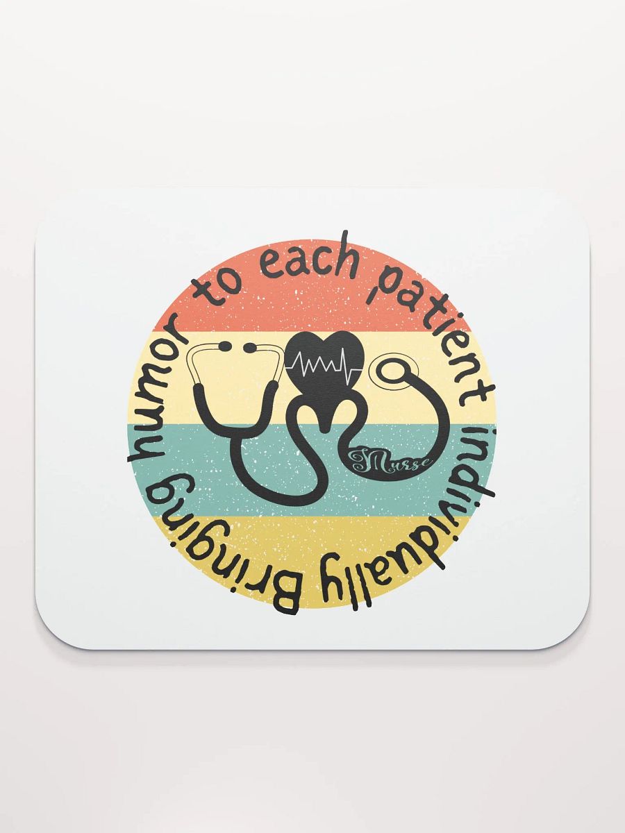 Bringing humor to each patient individually Mouse Pad product image (2)