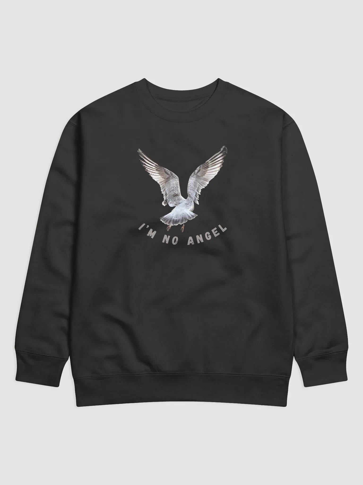 I'm No Angel Seagull Cotton Heritage Sweatshirt product image (3)