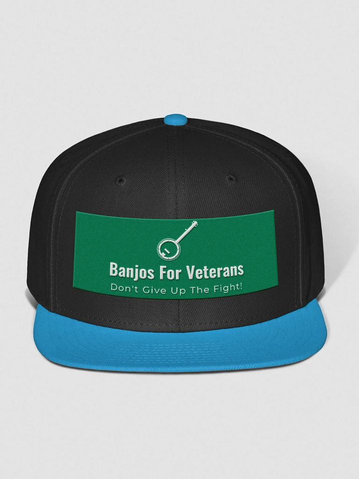 Banjos For Veterans (B4V) Official Logo Otto Wool Blend Snapback Cap product image (5)