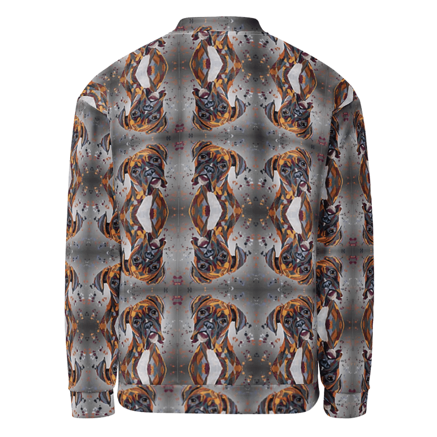 Whimsical Pup All-Over Bomber Jacket product image (2)