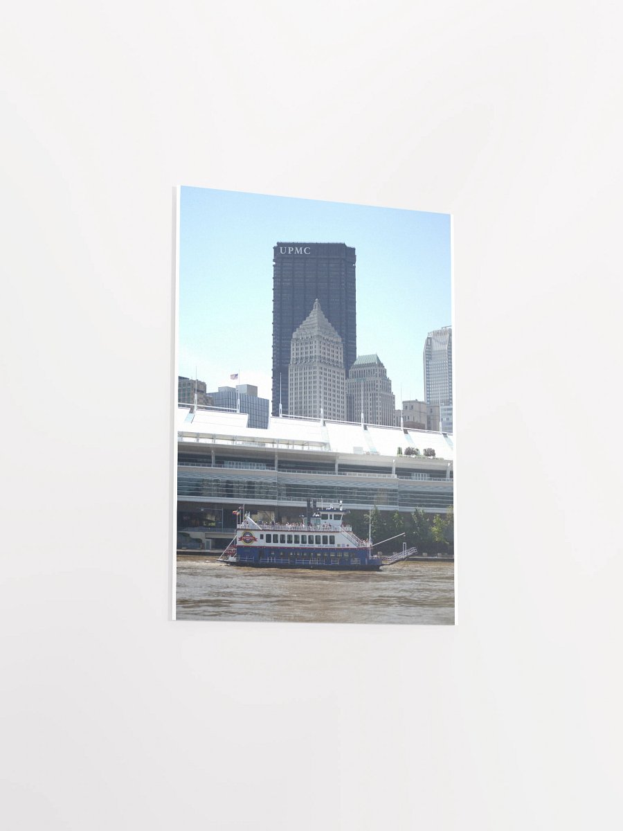 Pittsburgh - U.S. Steel Tower, Gulf Building, Convention Center and Gateway Clipper - print/poster product image (3)