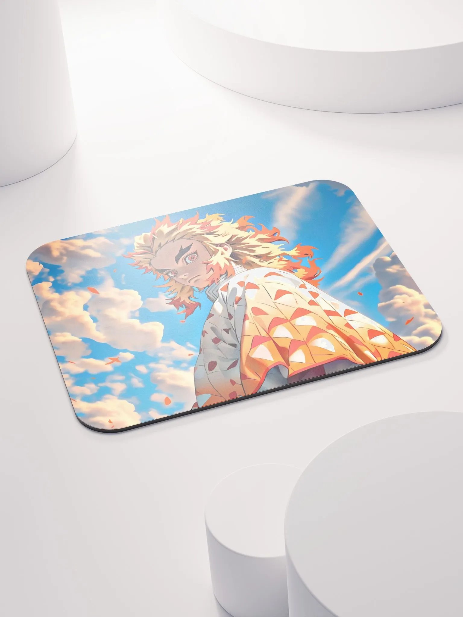 Demon Slayer - Rengoku Flame Pillar Desk Mat product image (4)