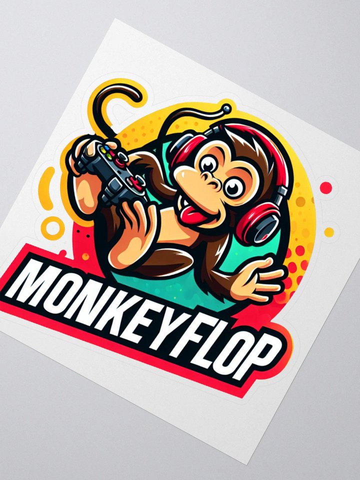 MonkeyFlop sticker product image (5)