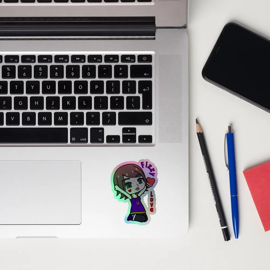 Fizzy Love - Shadow Galaxy - rainbow sticker product image (10)