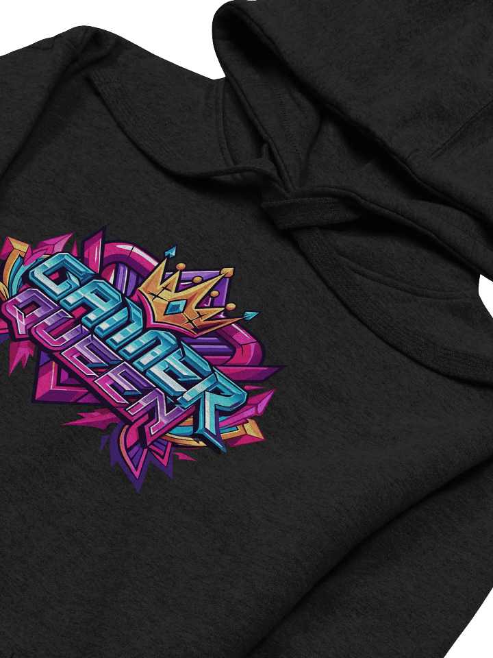 Gamer Queen Front Printed Hoodie product image (2)