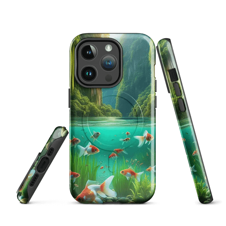 Valley & Sea iPhone® Tough Case | Ai Design product image (3)