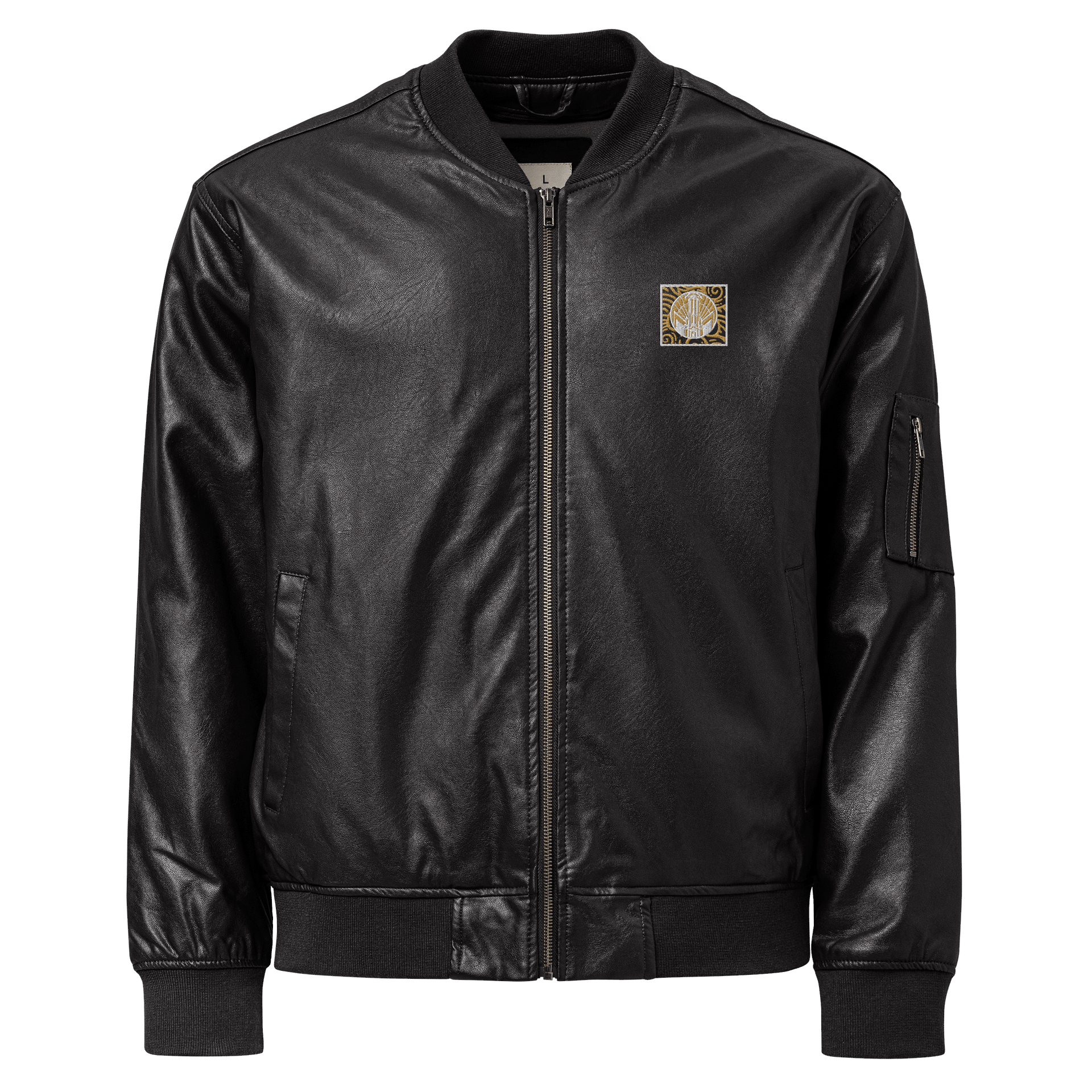 Iconic Faux Leather Jacket product image (1)