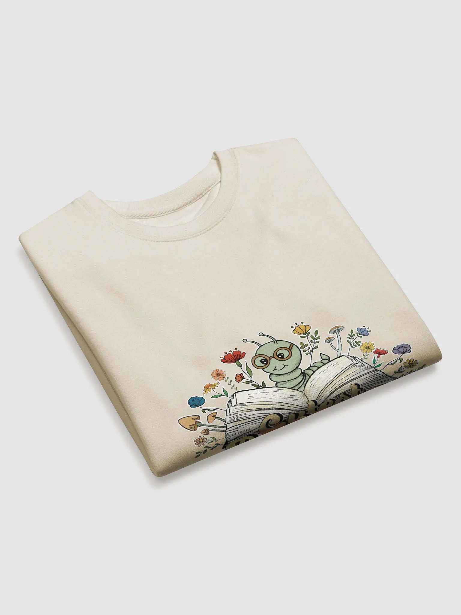 Cutest Bookworm Sweatshirt All colors - Large Print product image (3)