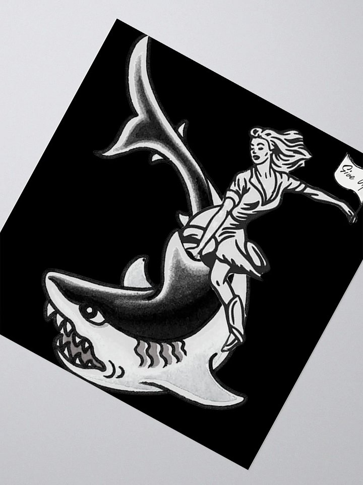 Shark Rider Sticker product image (8)
