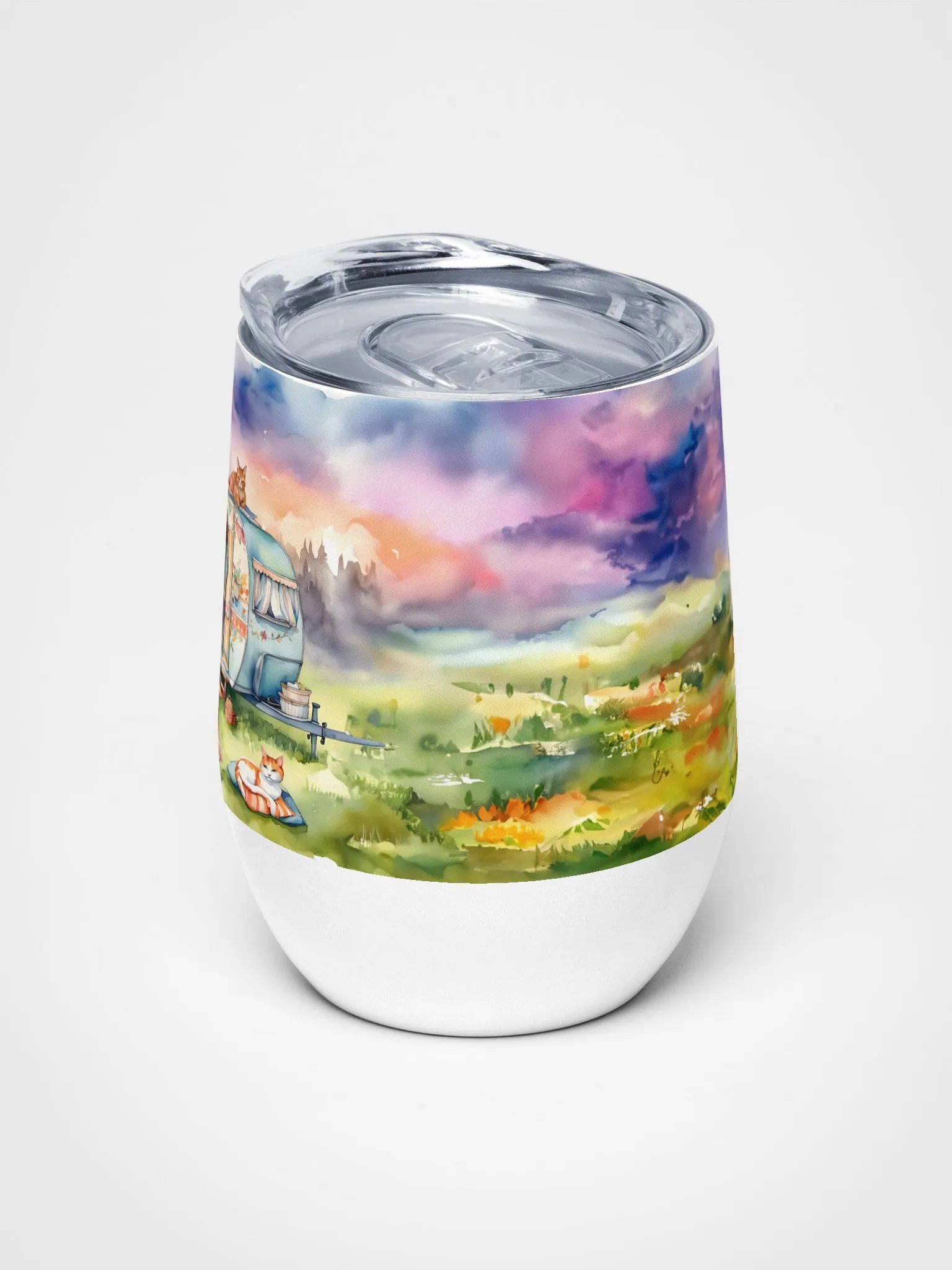 Twilight Woodland Wine Tumbler product image (5)