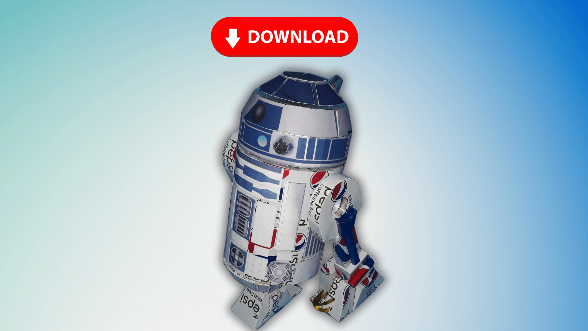 Soda Can (R2-A4) Astromech DIGITAL Plans product image (1)