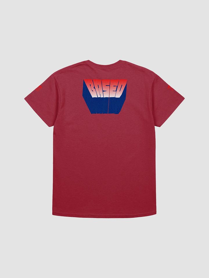 BASED American Flag Mugshot + Bold Letters ~T-shirt 2~ product image (2)
