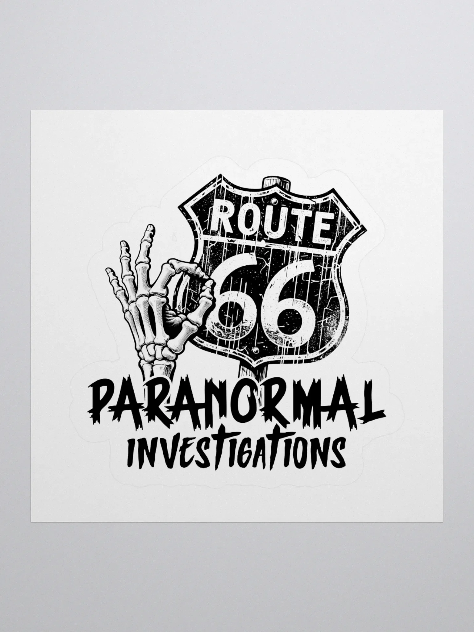 Rock Route 666 Kiss Cut Stickers product image (3)