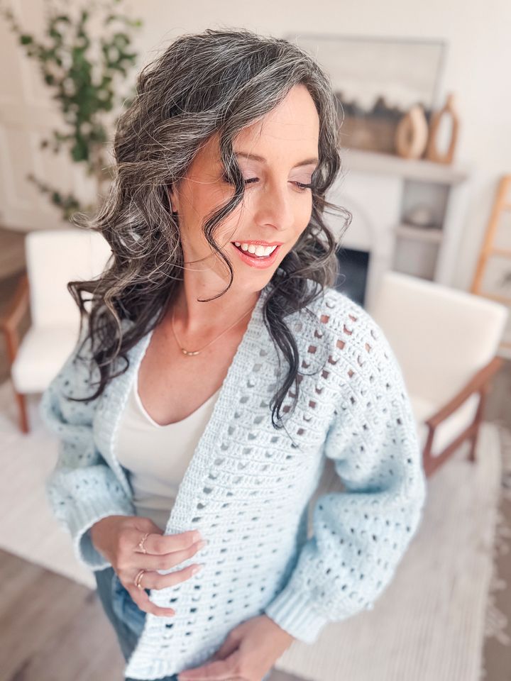Hummingbird Crochet Cardigan Pattern product image (1)