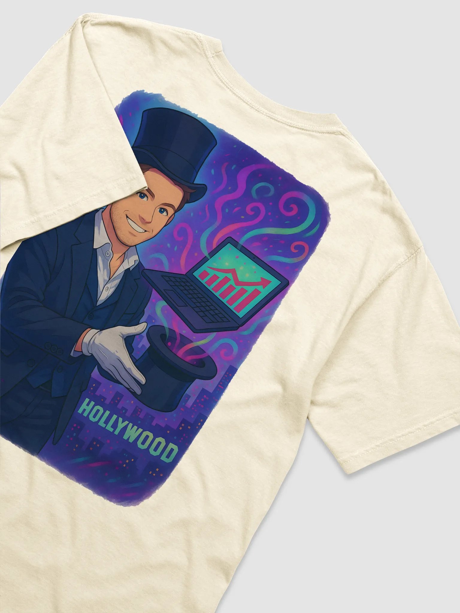 "It’s Not Magic" Heavy Tee – Anime Drop (Multicolor) product image (46)