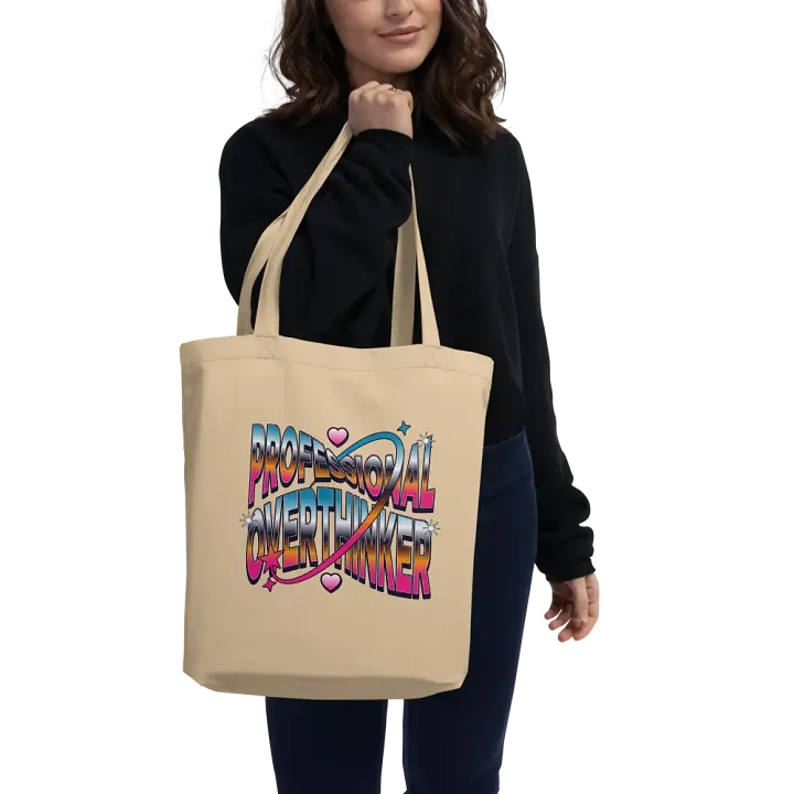 Professional Overthinker Vibrant Tote Bag product image (2)