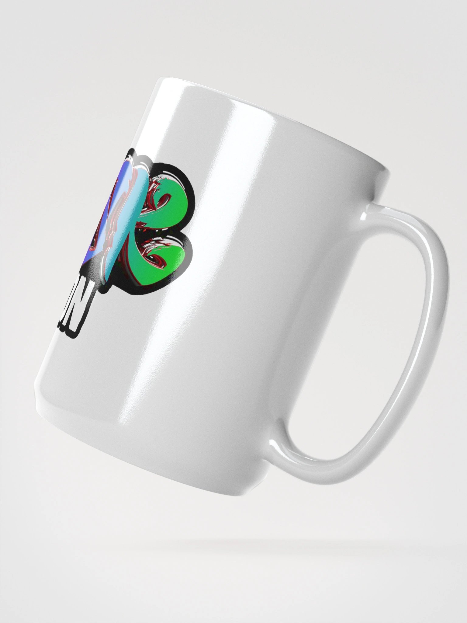 The Brisk Selection Rainbow Mug White product image (2)