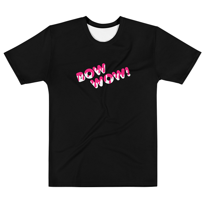 Speak Shirt - BOW WOW! - Pink Drip product image (1)