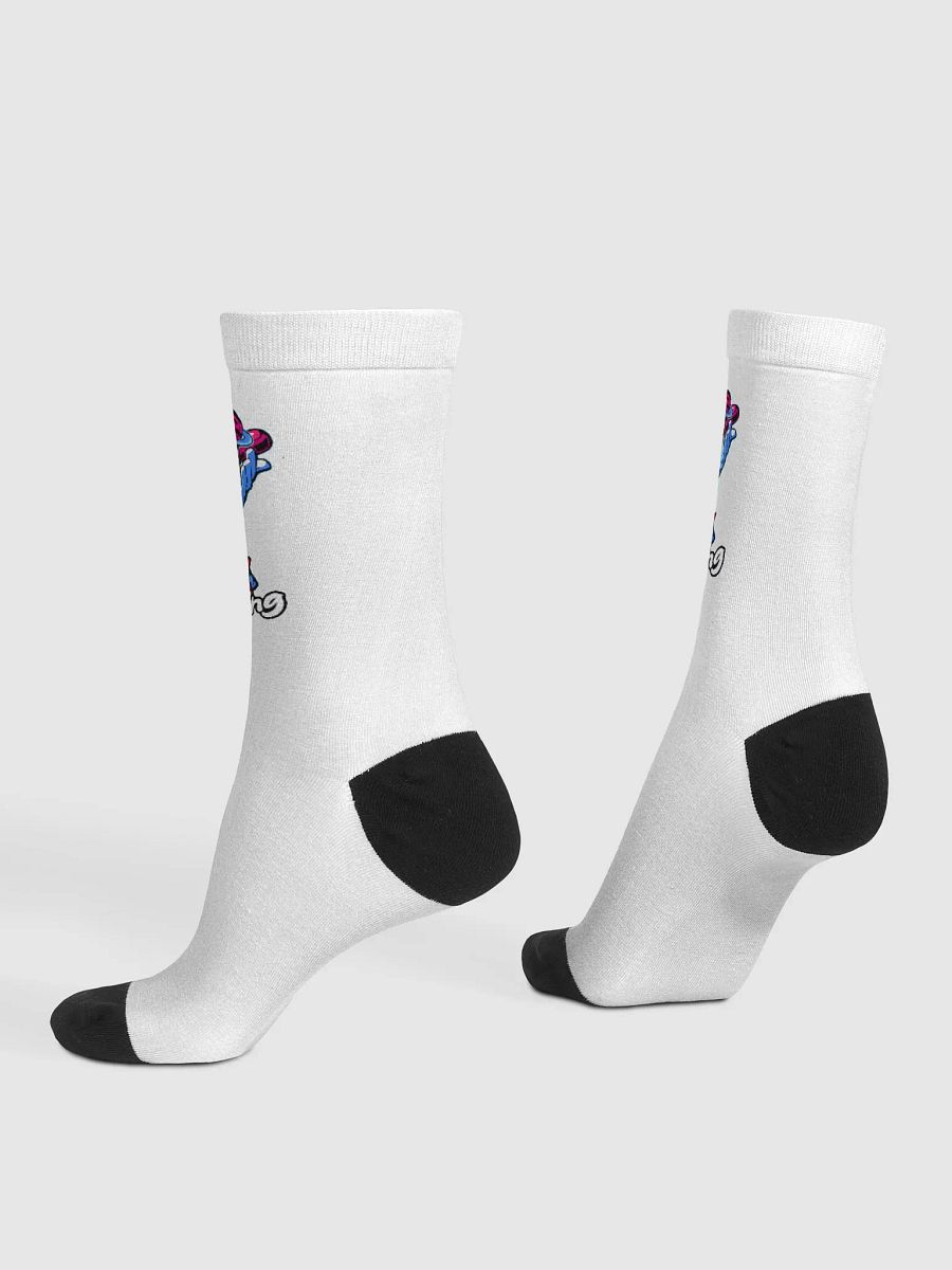 Eco-Friendly AUXgaming Crew Socks product image (4)