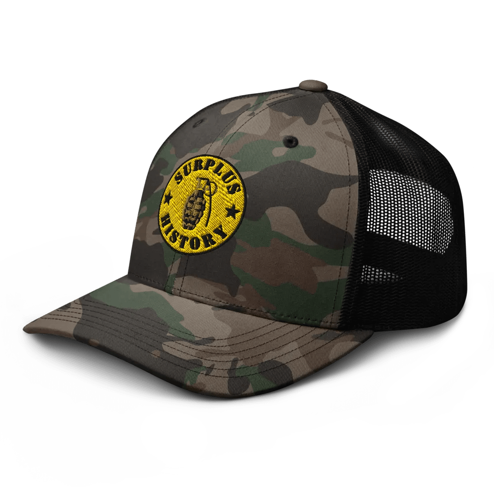 The Ordnance Operator - Surplus History Camo Trucker Hat product image (4)
