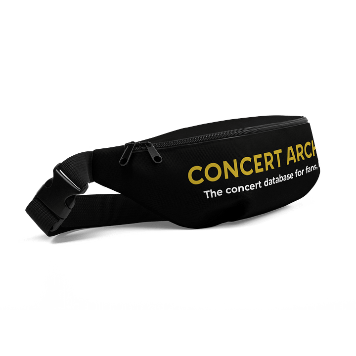 Concert Archives Fanny Pack (Black) product image (2)