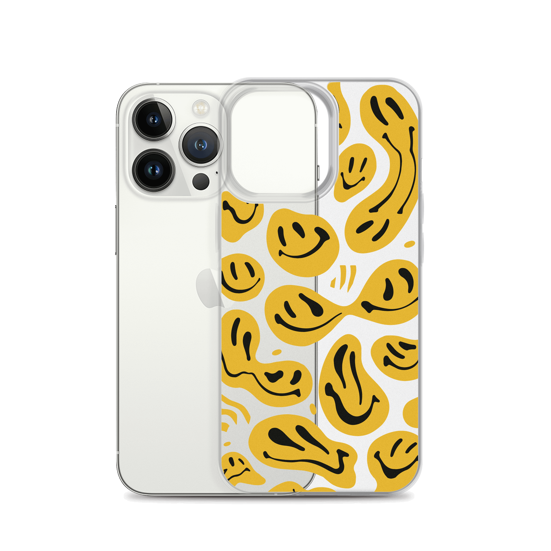 Melted Happiness Clear iPhone Case product image (18)