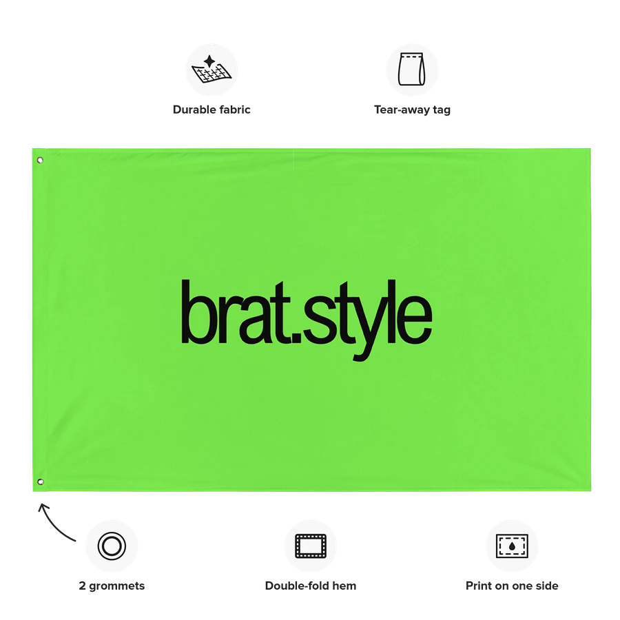 the bratstyle flag product image (10)