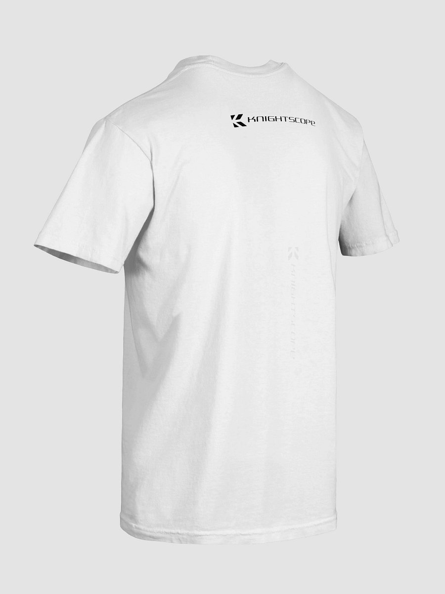 "My Coworker is a Robot. Why Isn’t Yours?" – Knightscope Edition Tee - White product image (8)