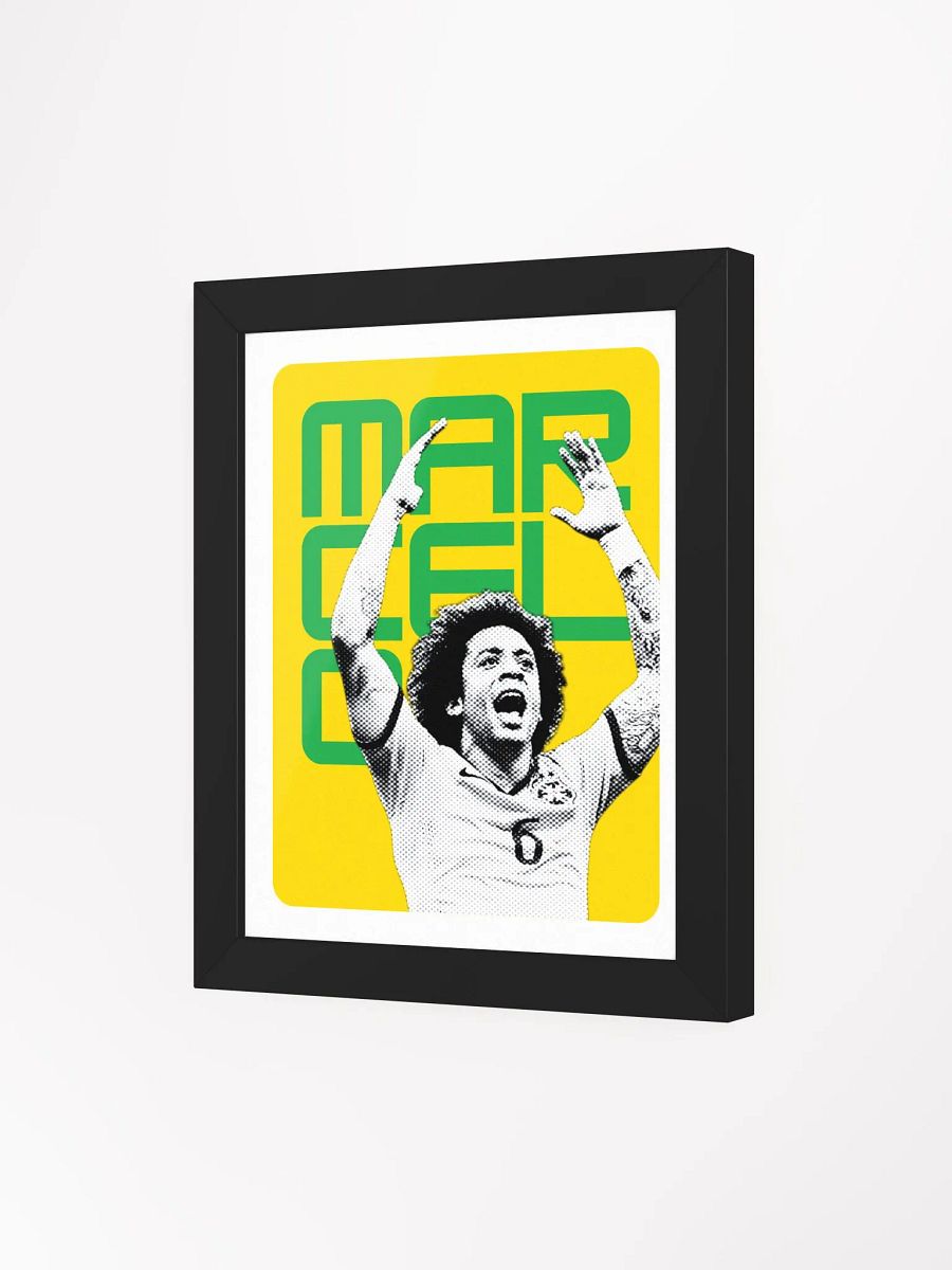 Marcelo BW Brazil Name Art Framed Print product image (4)