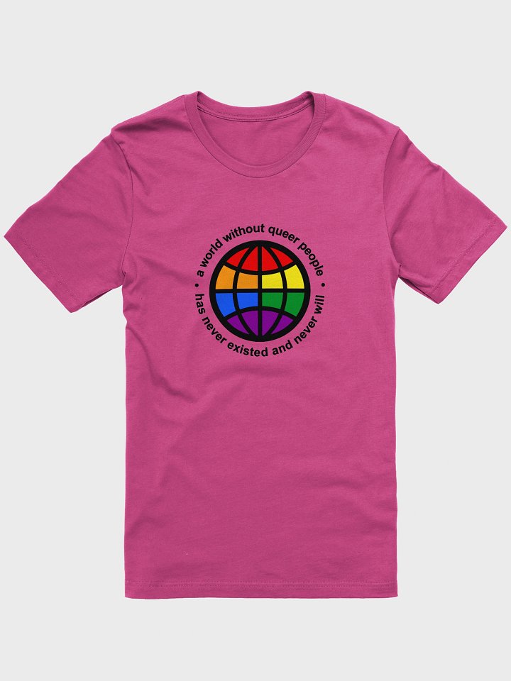 a world without queer people t-shirt product image (1)