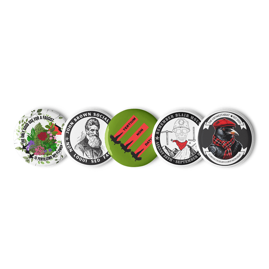 CROWLETARIAT PIN PACK product image (1)