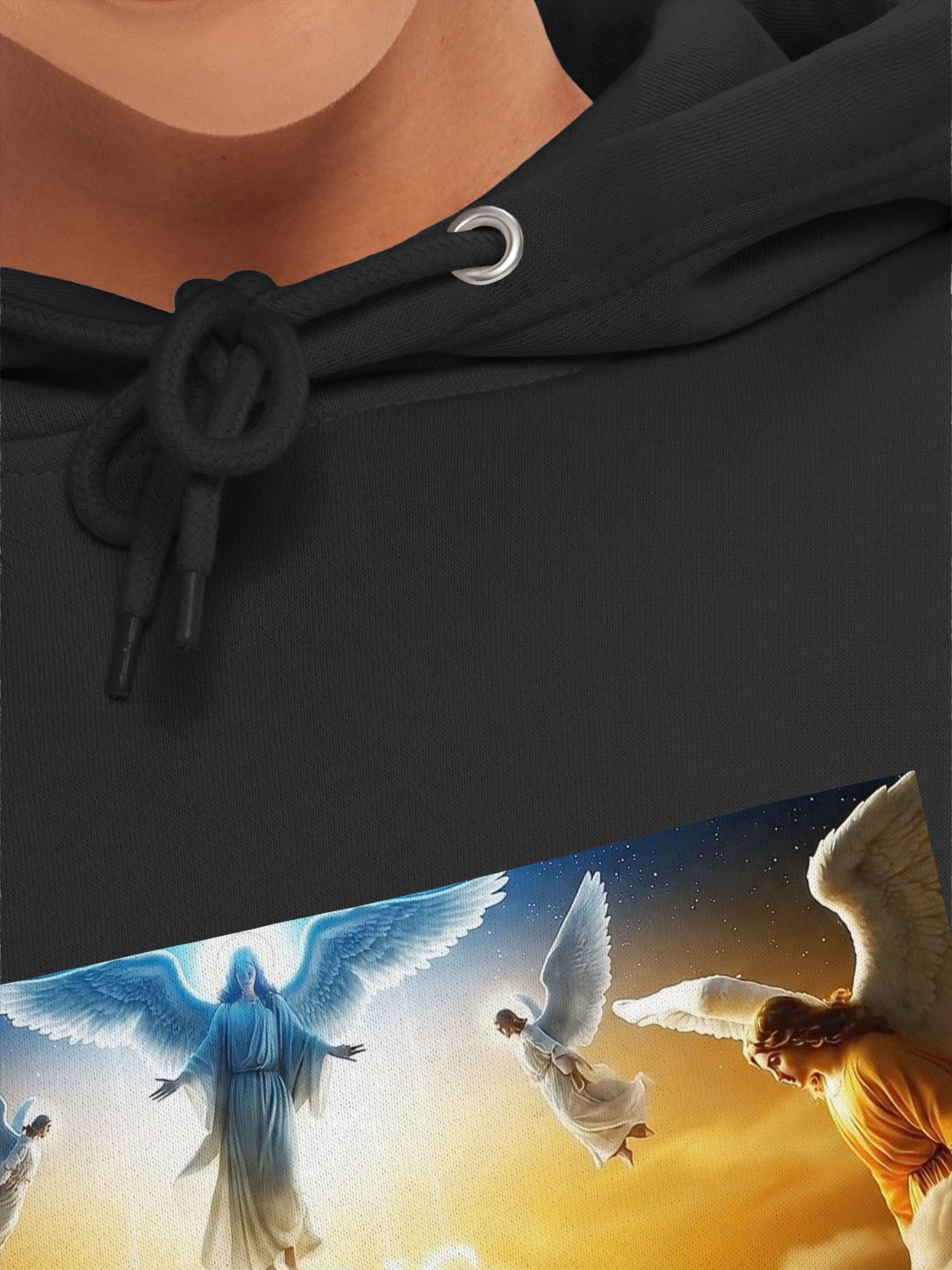 Jesus The Messiah | Heaven’s Glory Premium Hoodie product image (7)