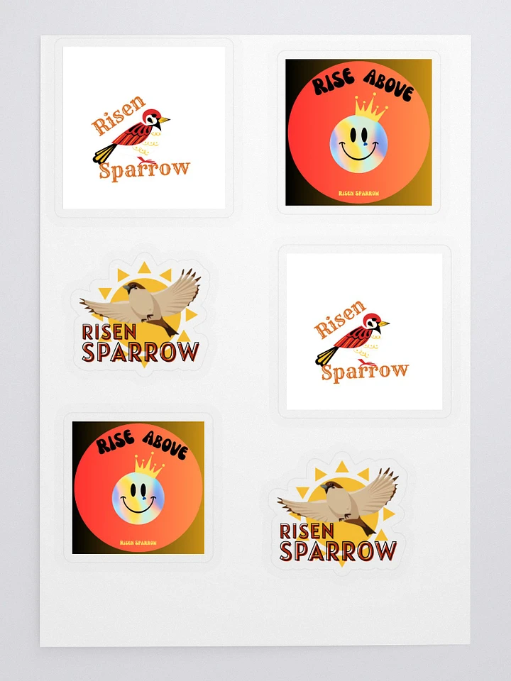 Risen Sparrow Variety Stickers product image (1)